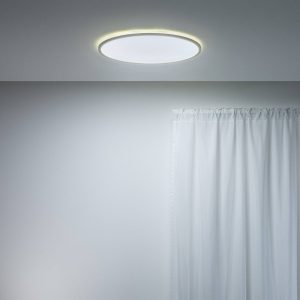WiZ SuperSlim LED stropní světlo CCT Ø55cm bílá