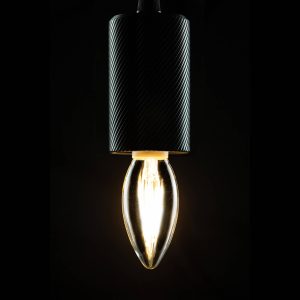 SEGULA LED svíčka GU10 3,2W filament dim 2 700K