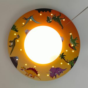 Stropní světlo Dinosauři s LED hvězdnou oblohou