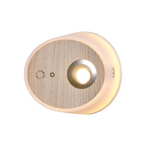 LED nástěnné světlo Zoom, bodovka, USB výstup jilm