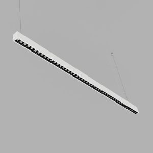 LI-EX Office LED závěsné světlo remote 130cm bílá