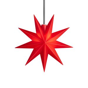 Sterntaler LED hvězda 9cípá červená