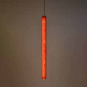 LZF Estela SV LED závěsné světlo, 90 cm, třešeň