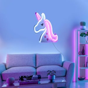 LED nástěnné svítidlo Neon Unicorn