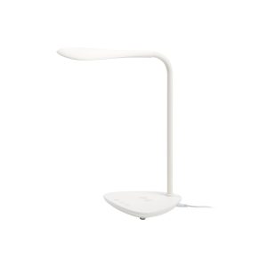 Aluminor Tom Qi LED stolní lampa CCT bílá