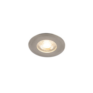 Vestavné bodové svítidlo stříbrné včetně LED 3-stupňově stmívatelné – Ulo