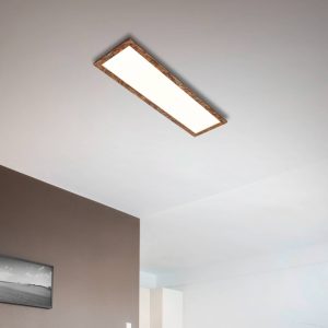 Lucande Aurinor LED panel měděný 125 cm