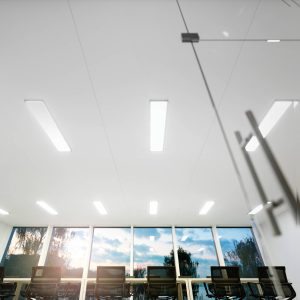LED panel Fled, 3 600 lm, 120×30 cm, 115°, 3 000 K
