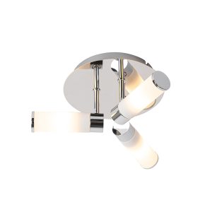 Moderní koupelnové stropní svítidlo chrom 3-světlo IP44 – Van