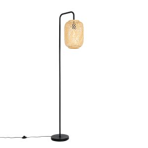 Orientální stojací lampa bambus - Yvonne