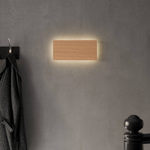 Envostar Tavola nástěnné světlo, dřevo, 35x16cm