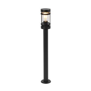 Moderní venkovní lampa černá 80 cm IP44 – Gleam