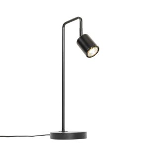 Moderní stolní lampa černá nastavitelná - Java