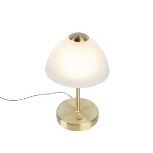 Designová stolní lampa zlatá stmívatelná včetně LED – Joya