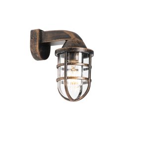 Vintage venkovní nástěnná lampa mosaz IP54 – Joeri