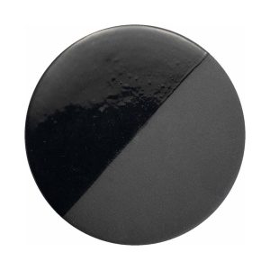 Závěsné svítidlo Caxixi z keramiky, černé