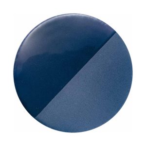 Závěsné svítidlo Caxixi z keramiky, modrá barva
