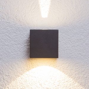 ELC Unavio LED nástěnné světlo tvar kostky