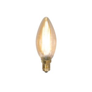 E14 stmívatelná LED lampa na svíčku B35 kouřová 3