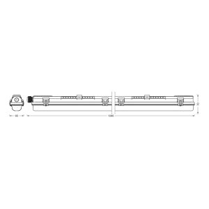 Svítidlo LEDVANCE Submarine PCR 120 G13 T8 13