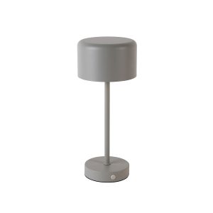 Moderne tafellamp grijs oplaadbaar – Poppie