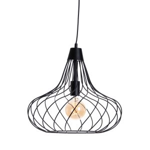 Moderne hanglamp zwart – Iggy